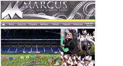 Desktop Screenshot of marcusband.com